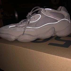 Brand new with tags Yeezy 500 made by Adidas. Mens size 10.5. Taupe
